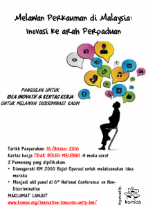 "Battling Racism in Malaysia: Innovation towards Unity" Challenge BM6 Slide1 1