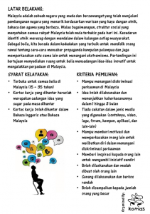 "Battling Racism in Malaysia: Innovation towards Unity" Challenge BM6 Slide2