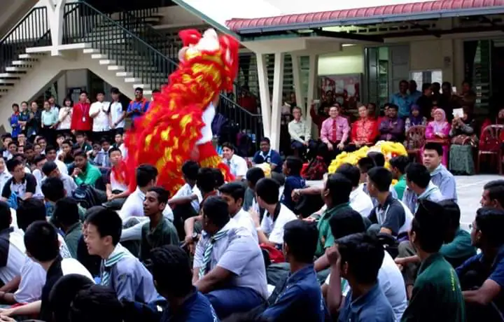 Cny celebration in school